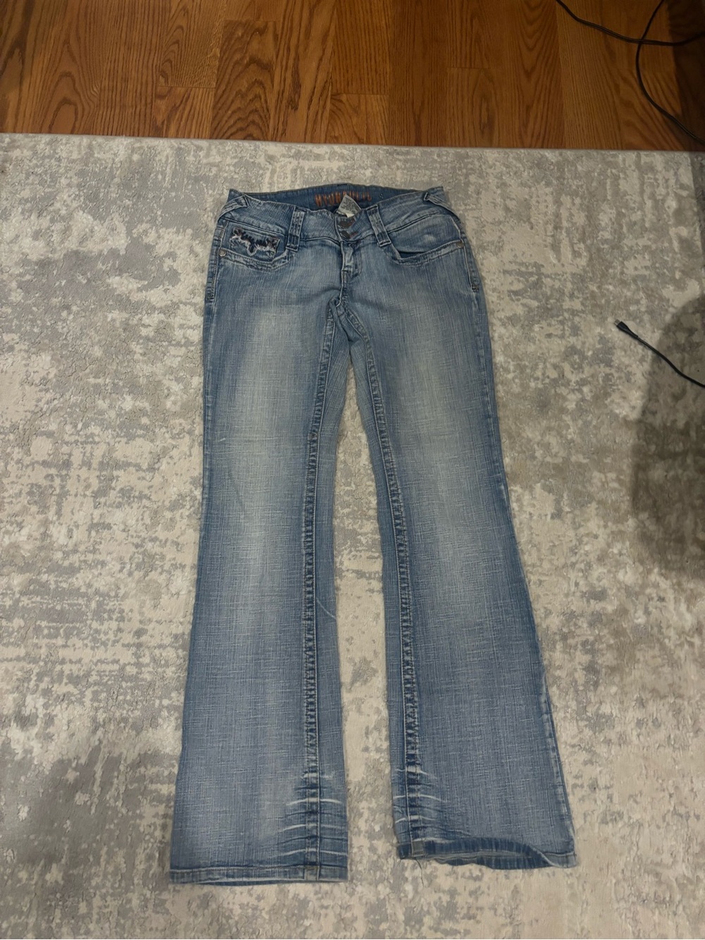 Hydraulic Light Blue Flare Jeans
